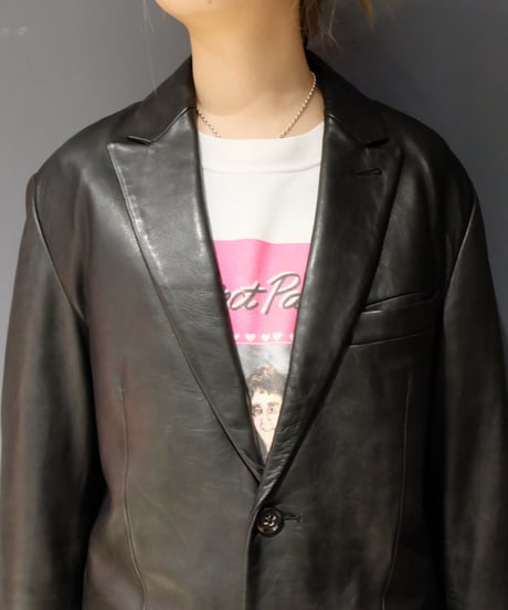 Vintage   Leather Tailored Jacket 1