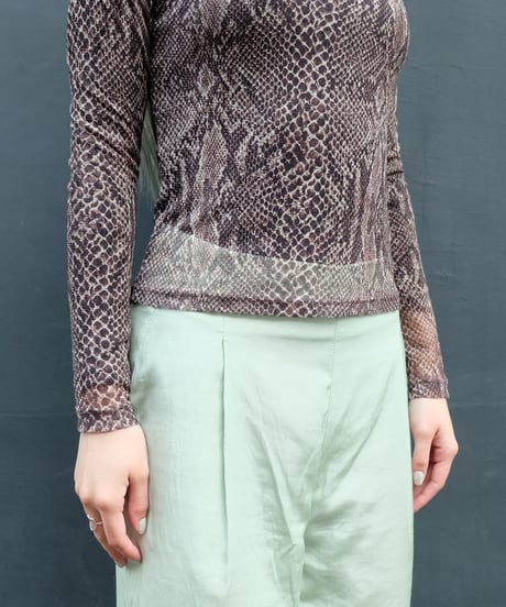 Vintage   See-through Tops