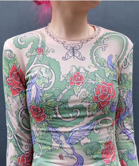 Vintage   See-through Tops