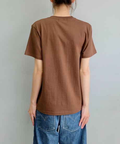 Labyrins  Two Dolphin Tshirt Brown