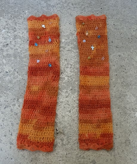 Labyrins Mohair Knit Glove