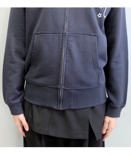 Labyrins   Melody Zip Hoodie Navy