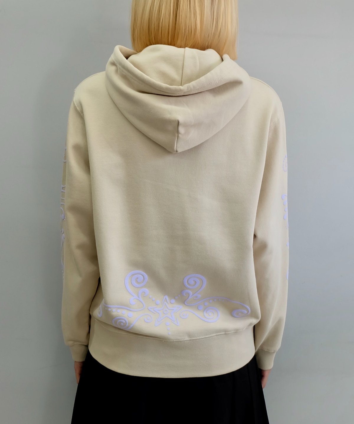 【完売品】labyrins shury botanical hoodie Labyrins Botanical Hoodie Beige | Shury