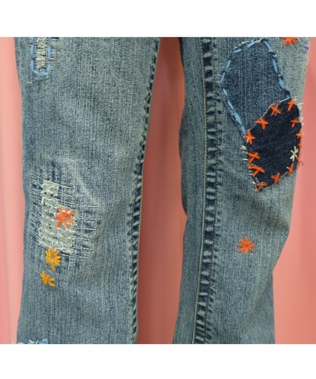 Vintage   Denim Frea Pants
