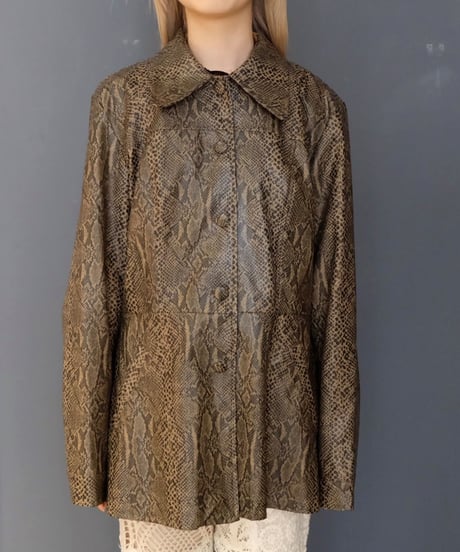 Vintage   Python Jacket