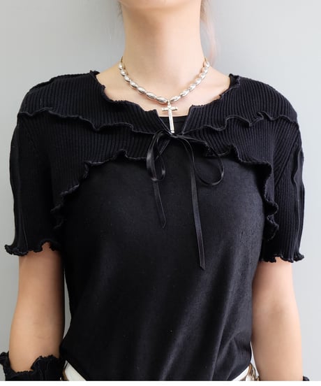 Remake Frill line Arm Tops