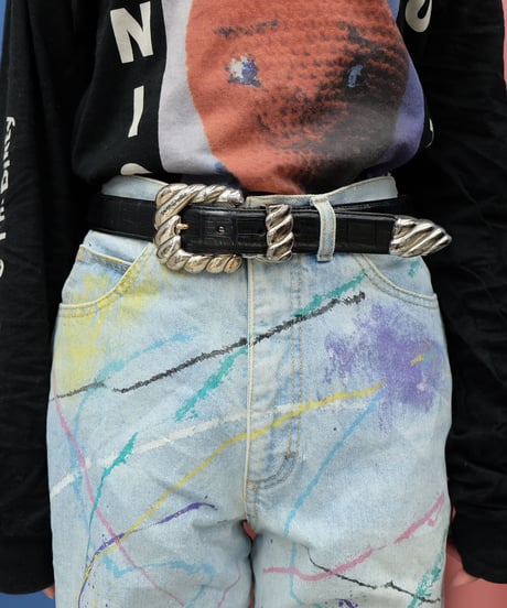 Vintage   Leather Belt 3