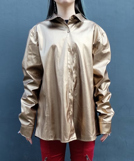 Vintage   Fake Leather Shirts