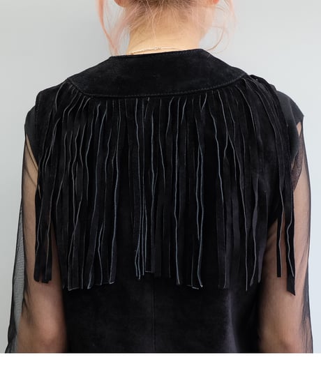 Vintage   Suède Vest