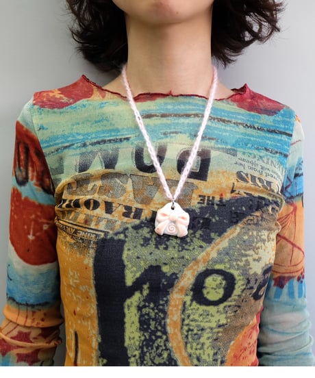 Labyrins x Sugascoop   Ceramic necklace 5