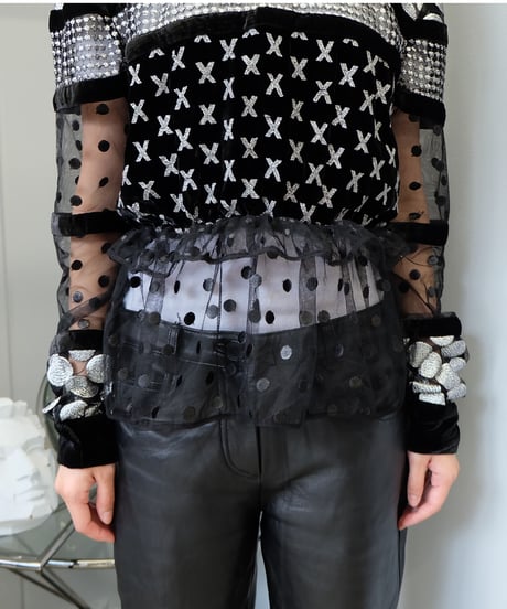 Vintage   See-through Tops