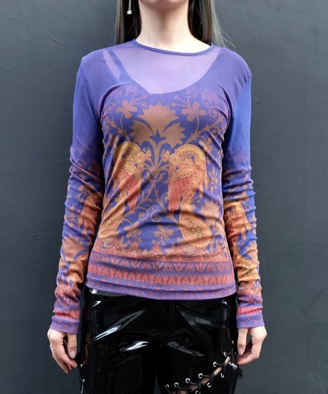 Vintage   See-through Tops