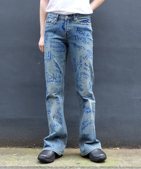Vintage   Denim Frea Pants