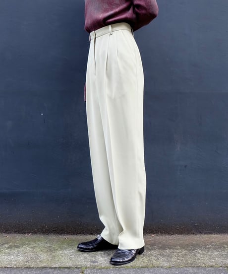 Vintage   Collar Slacks Pants