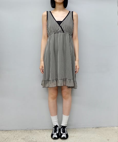 Polka dot dress ワンピース shury 00サイズあり】polka dot dress（マキシ丈/ロングワンピース
