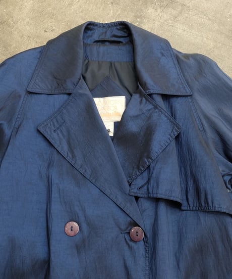 Vintage   Shiny Trench Coat
