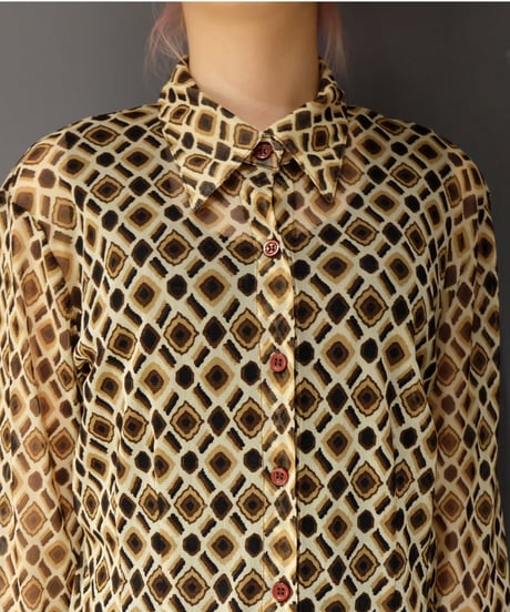 Vintage   See-through Shirt