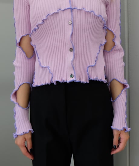 Frill Line Cardigan