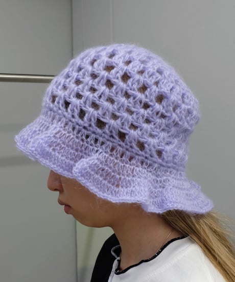 Labyrins   Mohair Knit Hat
