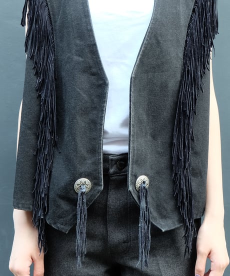 Vintage   Fringe Vest