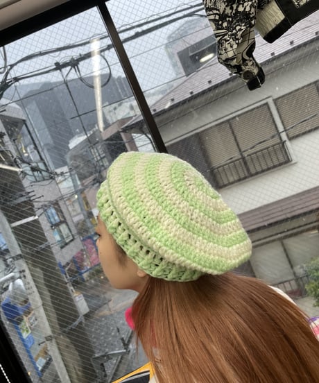 Labyrins   Spiral Knit Tam