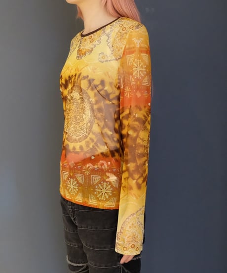 Vintage   See-through Tops