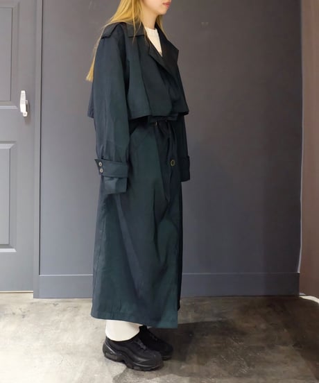 Vintage   Shiny Trench Coat