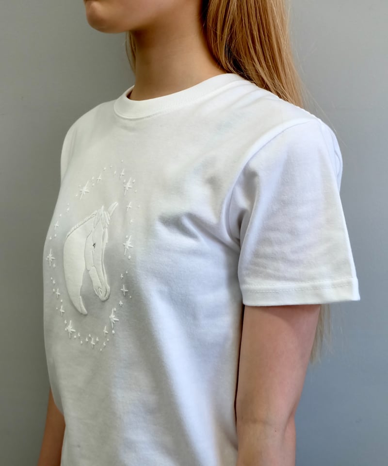 Labyrins Kirakira Horse Tshirt White | Shury