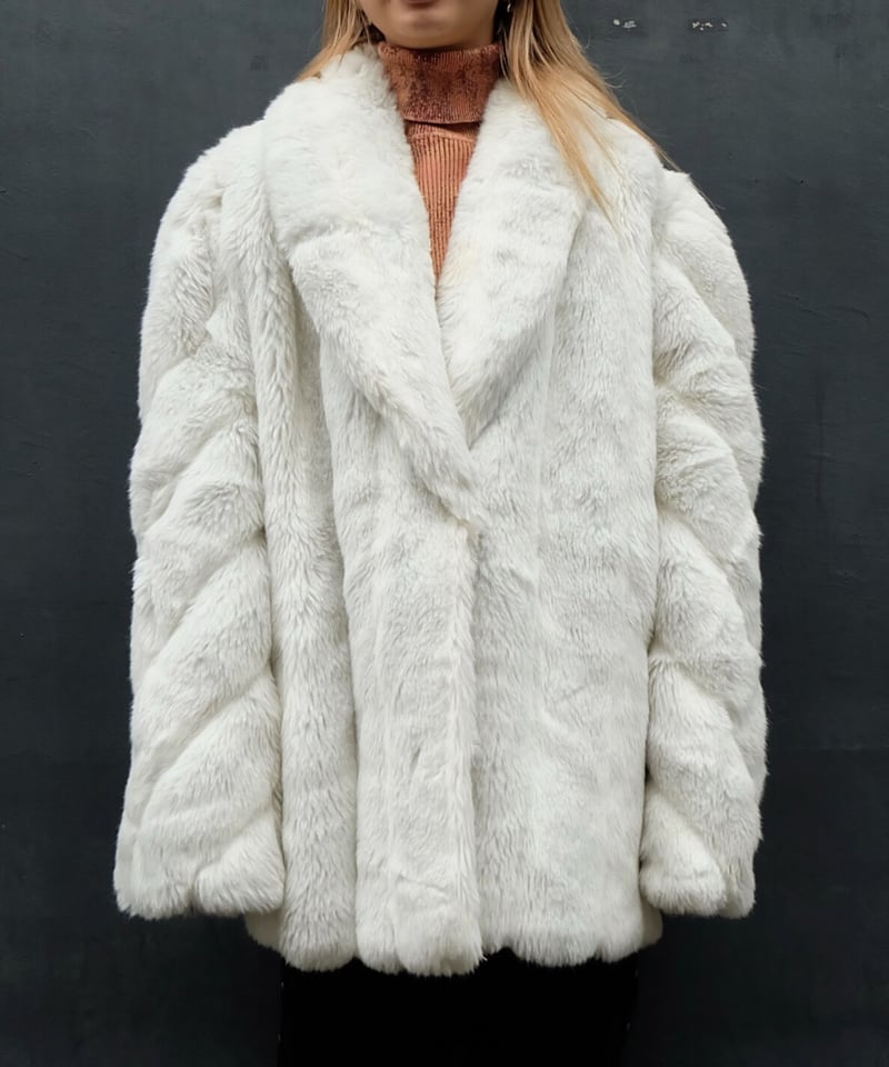 Vintage Fake Fur Coat | Shury 