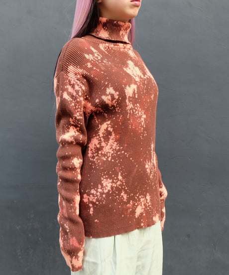 Vintage   Bleach Turtle Knit