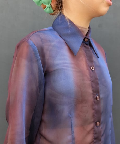 Vintage  See-through Shirt