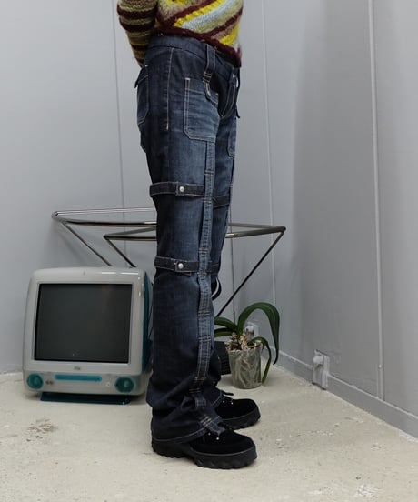 Vintage   Design Denim Pants
