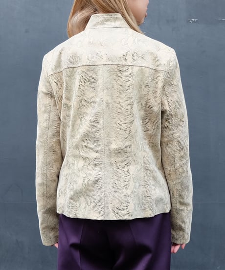 Vintage    Python Jacket