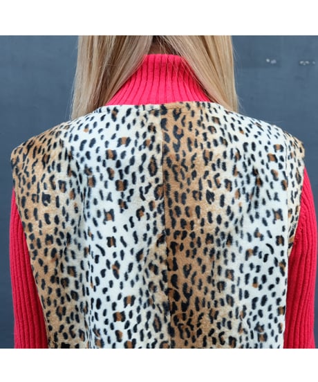Vintage   Leopard Vest