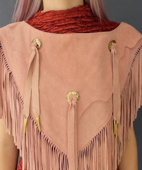 Vintage   Fringe Cape