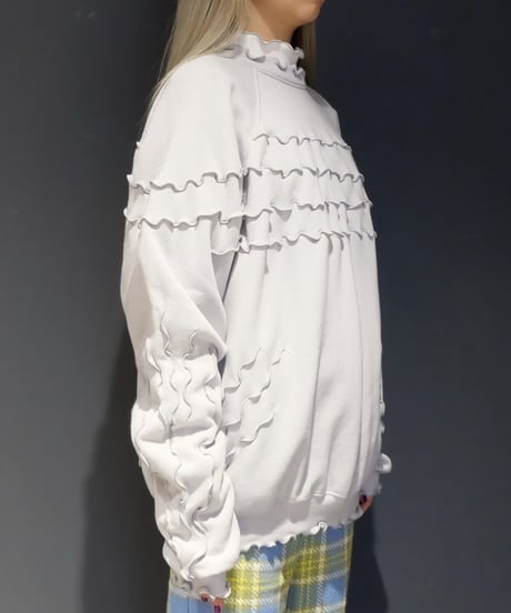 Vintage  Frill  Sweat