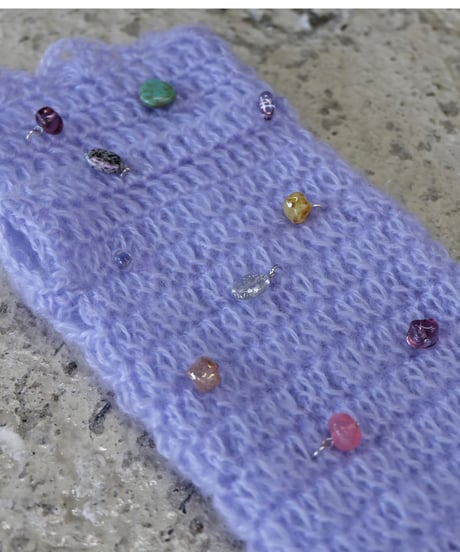 Labyrins Mohair Knit Glove 11