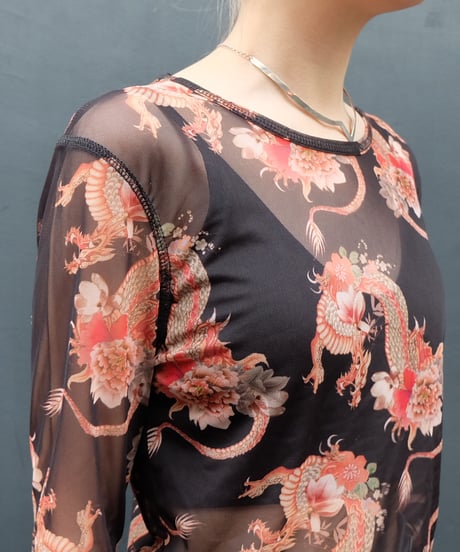 Vintage   See-through Tops