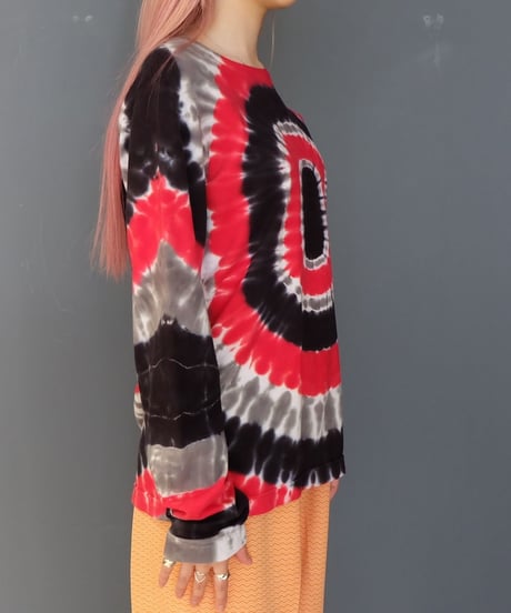 Vintage   Tie-dye Long T-shirt