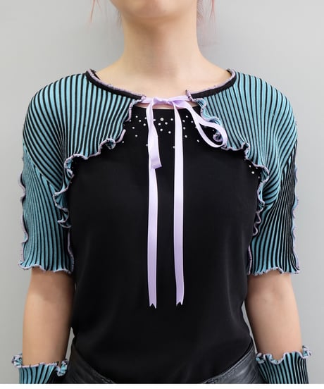 Remake Frill line Arm Tops