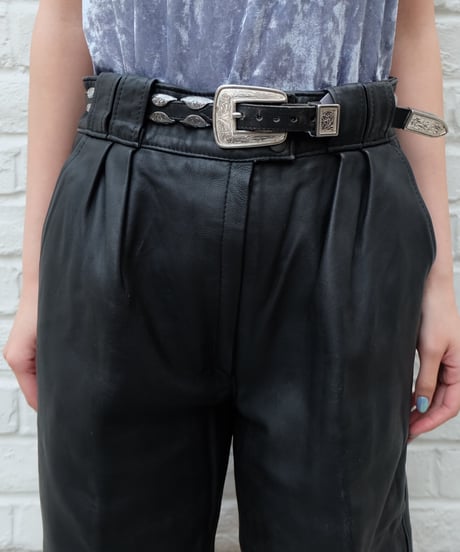 Vintage   Leather Short Pants