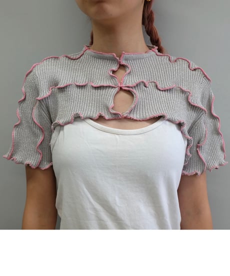 Remake Frill line Arm Tops