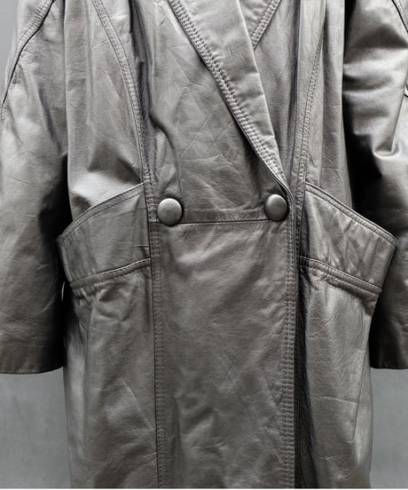 Vintage   Leather Coat 1