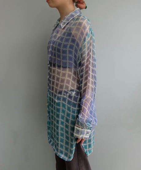 Vintage   See-through Shirt