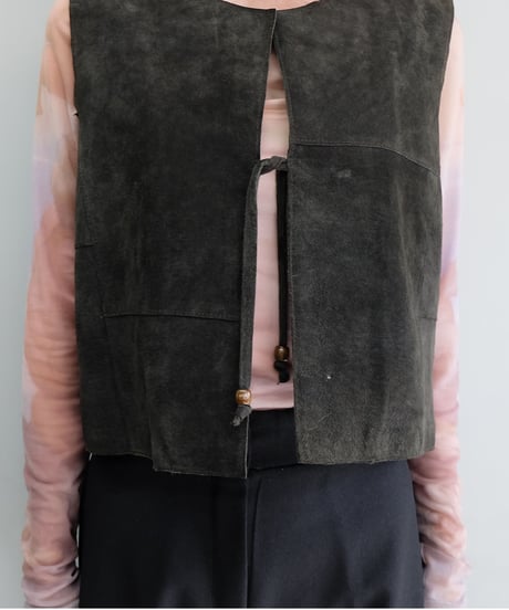 Vintage   Suède Vest