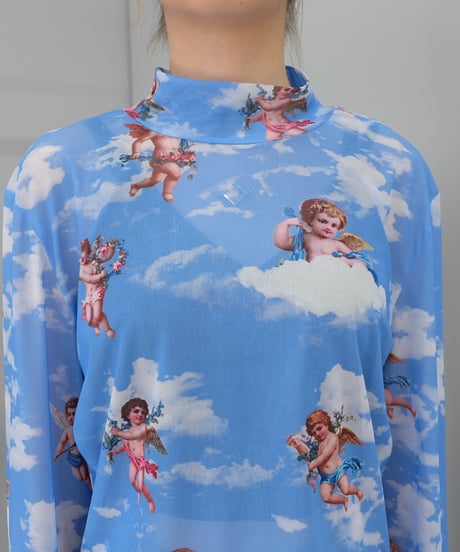 Vintage   see-through Tops