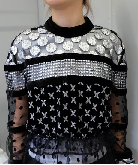 Vintage   See-through Tops