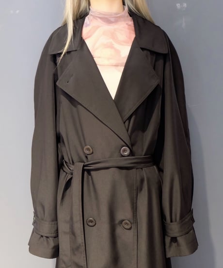 Vintage   Shiny Trench Coat