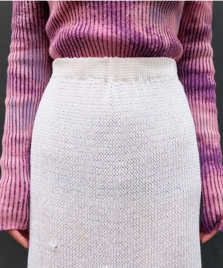 Vintage   Design Knit Skirt