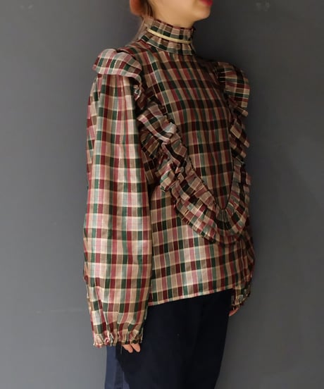 Vintage  Frill Shirt